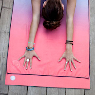 Yoga mat grip towel